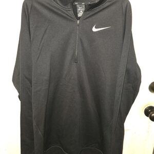 Nike Black Half-Zip Sweatshirt
